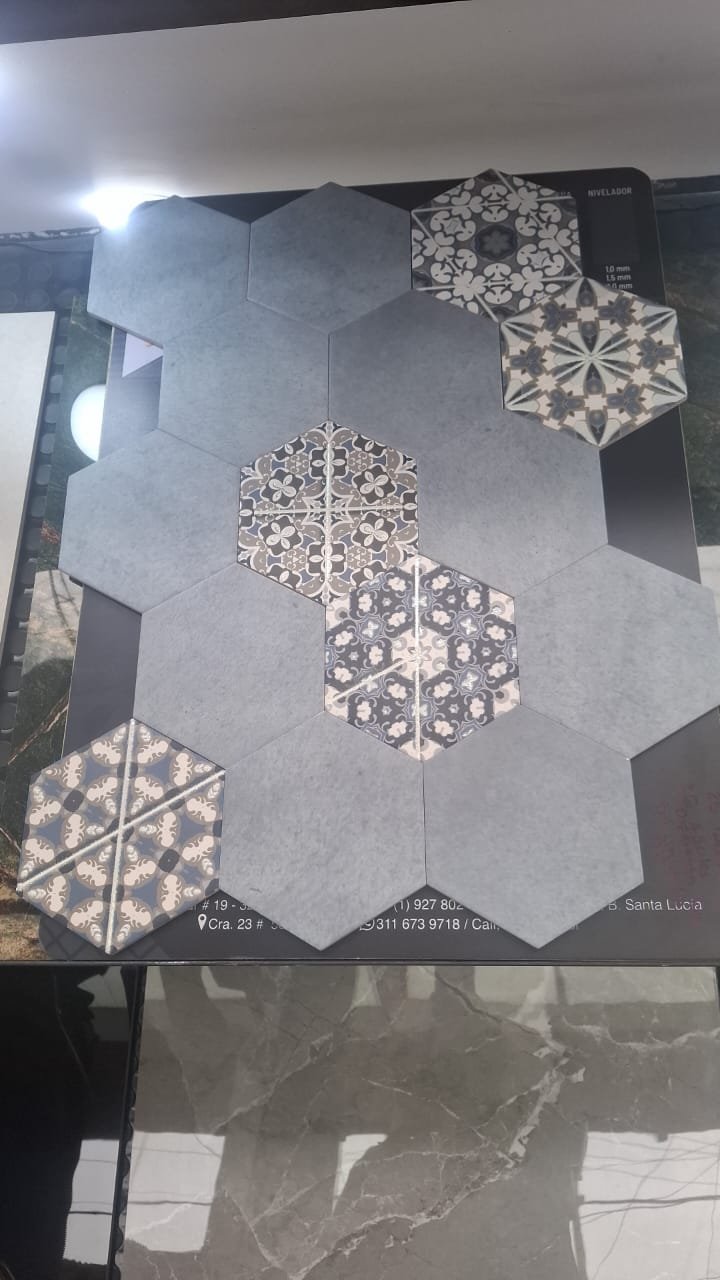 HEXAGONAL AZULI